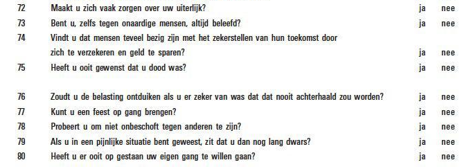 "Maak je je zorgen over je uiterlijk?" De e-screener